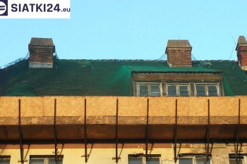Siatki Szczecin - Zabezpieczenie elementu dachu siatkami dla terenów Szczecina
